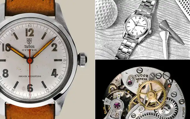 Collage mit TUDOR Uhren