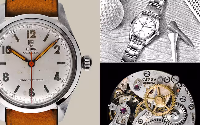 Collage mit TUDOR Uhren
